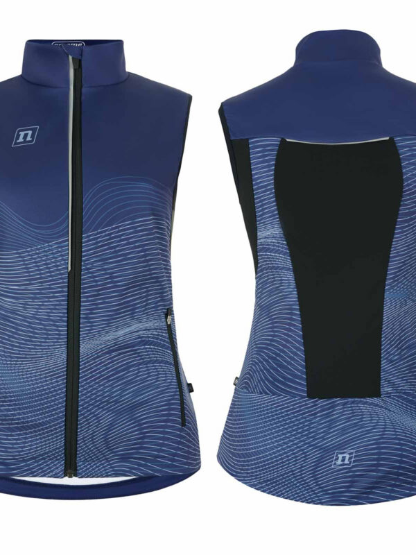 PRO SOFTSHELL VEST WO BLUE/LIGHT BLUE