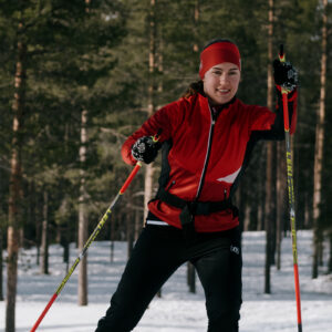 WARM UP JACKET WO RED
