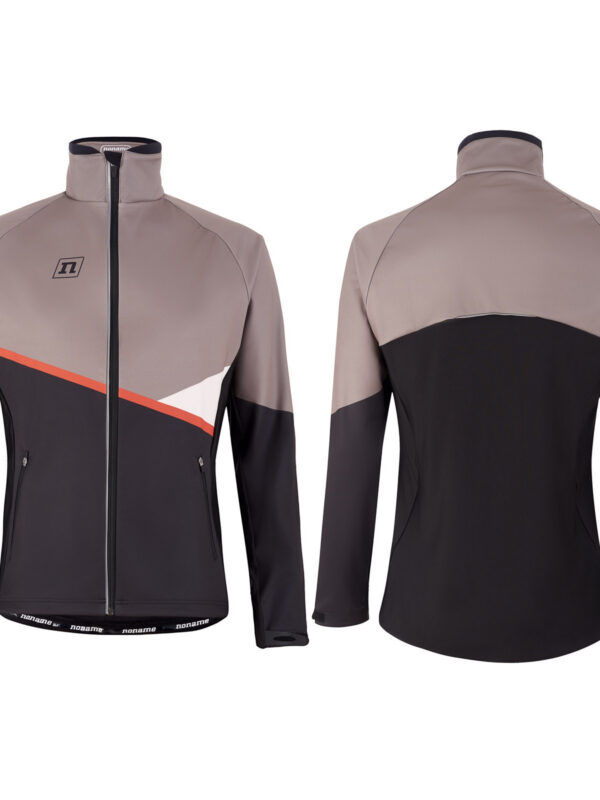 WARM UP JACKET UX BLACK/GRAY