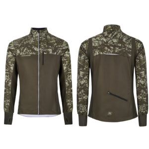 TRAIL RUNNING JACKET UX BLUE/GREEN