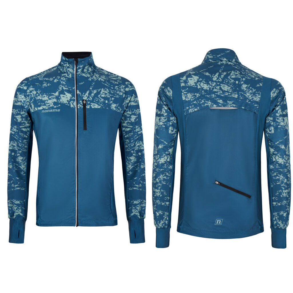 TRAIL RUNNING JACKET UX BLUE/GREEN