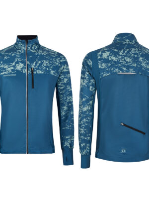 TRAIL RUNNING JACKET UX BLUE/GREEN
