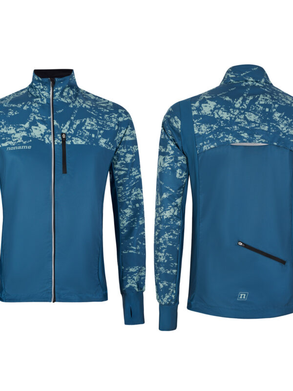 TRAIL RUNNING JACKET UX BLUE/GREEN