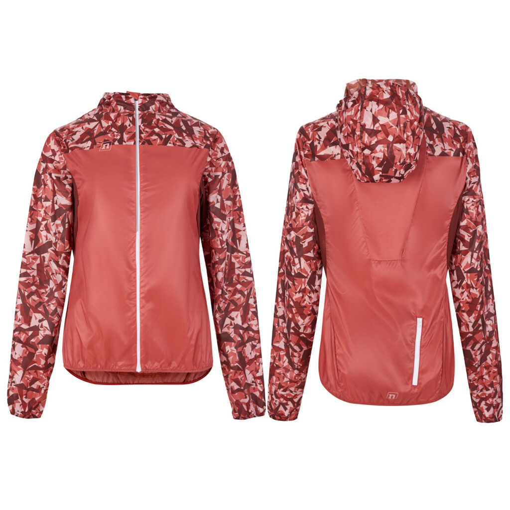 ON THE MOVE WIND JACKET WO PINK