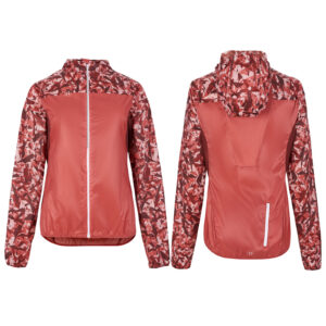 ON THE MOVE WIND JACKET WO PINK