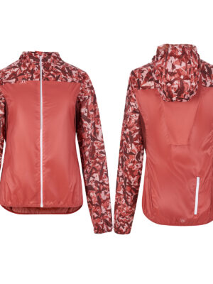 ON THE MOVE WIND JACKET WO PINK