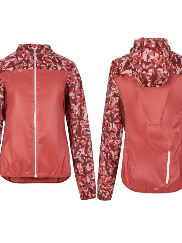 ON THE MOVE WIND JACKET WO PINK