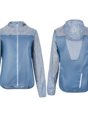 ON THE MOVE WIND JACKET WO BLUE