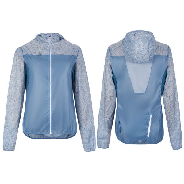 ON THE MOVE WIND JACKET WO BLUE