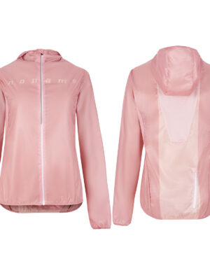 ON THE MOVE WIND JACKET WO BABY PINK