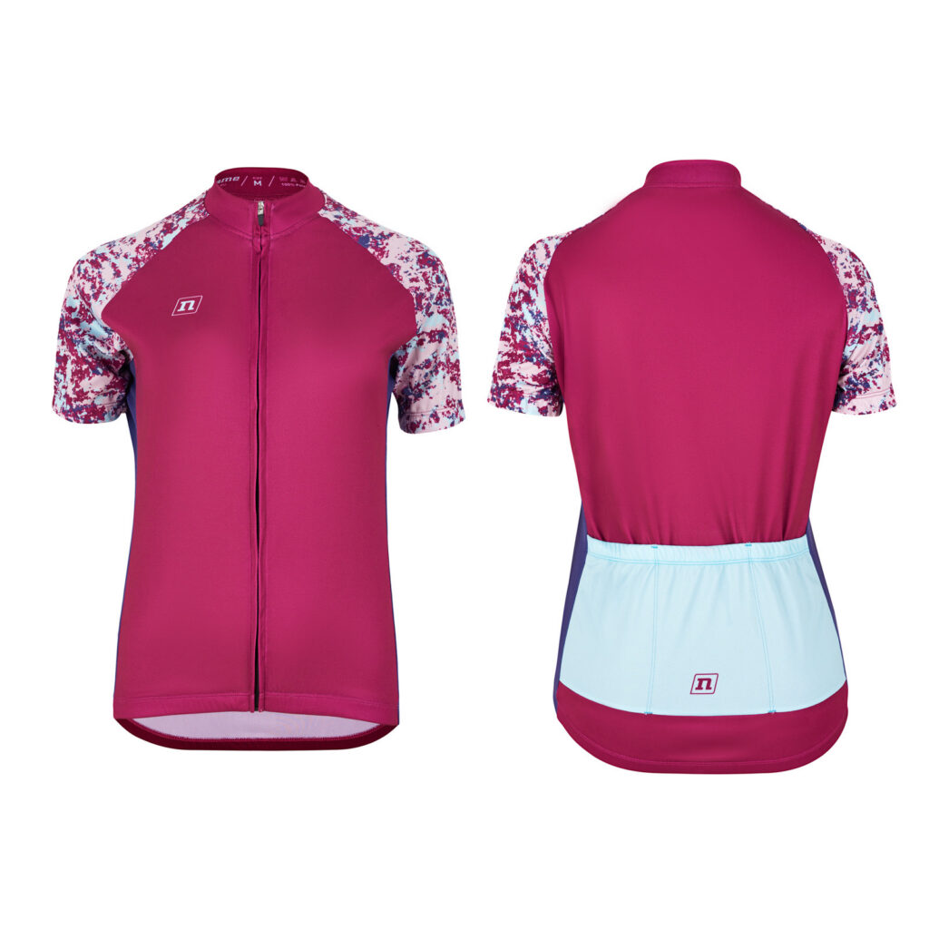 MOTION JERSEY WO CERISE