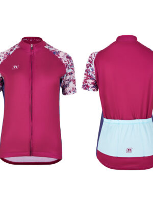 MOTION JERSEY WO CERISE