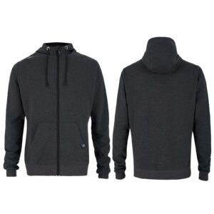 TRACK HOODIE KIDS 23 BLACK/MELANGE