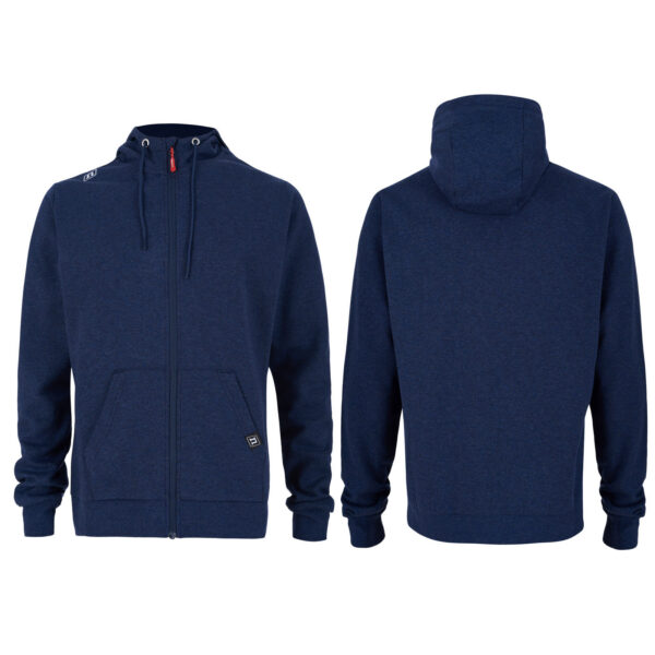 TRACK HOODIE KIDS 23 NAVY/MELANGE