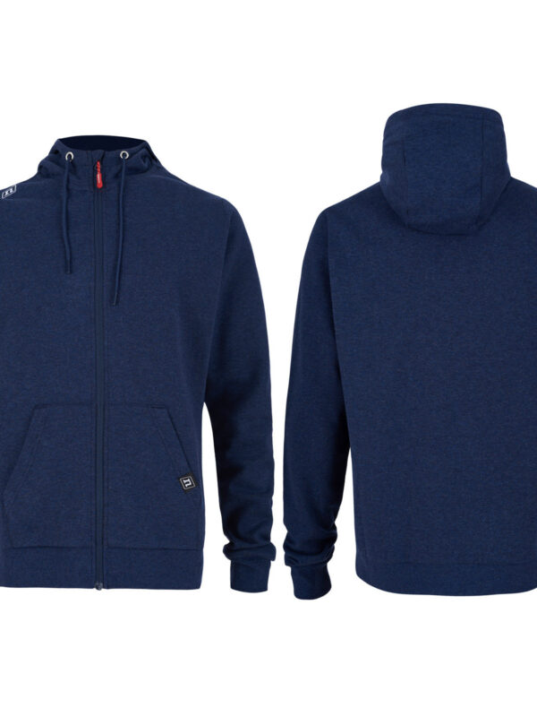 TRACK HOODIE KIDS 23 NAVY/MELANGE