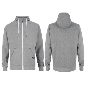 TRACK HOODIE UX 23 LIGHT GREY/MELANGE