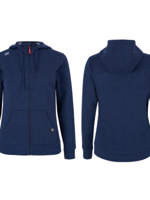TRACK HOODIE WO 23 NAVY/MELANGE