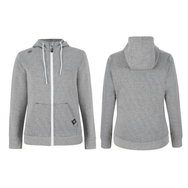 TRACK HOODIE WO 23 LIGHT GREY/MELANGE