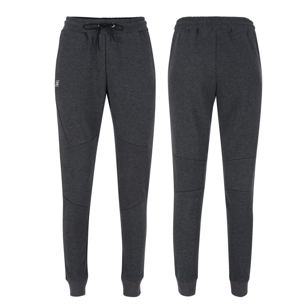 TRACK PANTS WO 23 BLACK/MELANGE