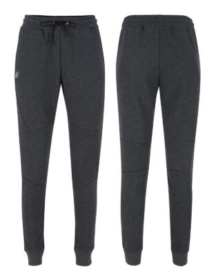 TRACK PANTS WO 23 BLACK/MELANGE