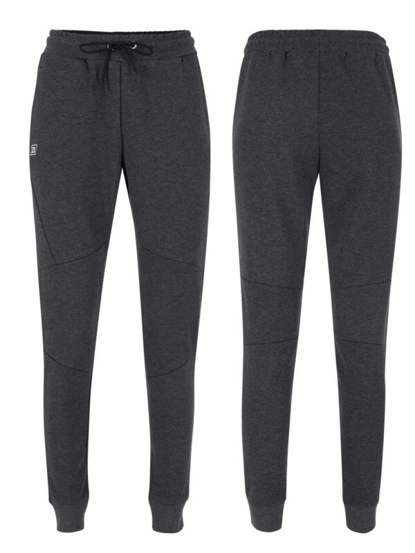 TRACK PANTS WO 23 BLACK/MELANGE