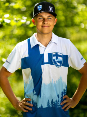 FINLAND DISC GOLF POLO SHIRT UNISEX