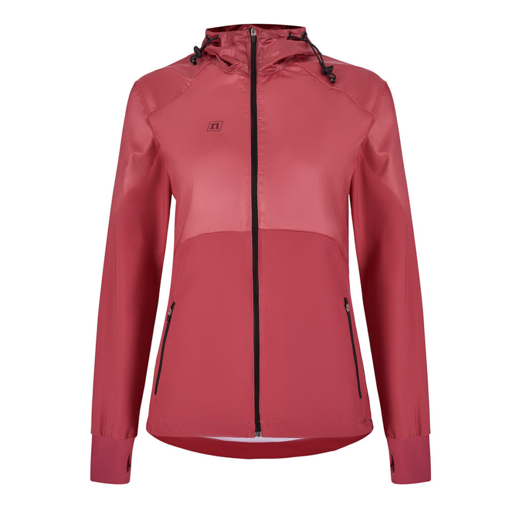 EXPLORE WIND JACKET WO WINE RED