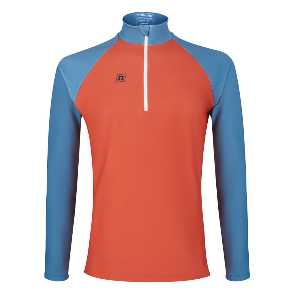 HEATWAVE SWEATER UX BLUE/RED