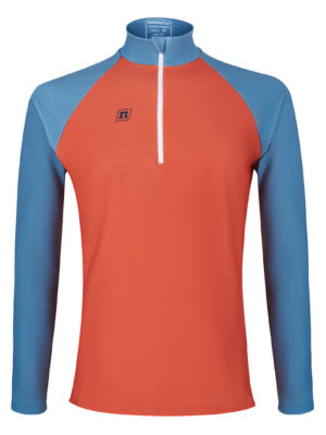 HEATWAVE SWEATER UX BLUE/RED