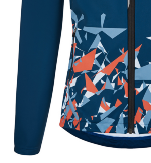 PRO SOFT SHELL JACKET UX BLUE/RED