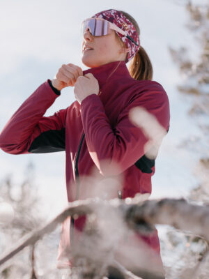 PRO SOFT SHELL JACKET WO CERISE