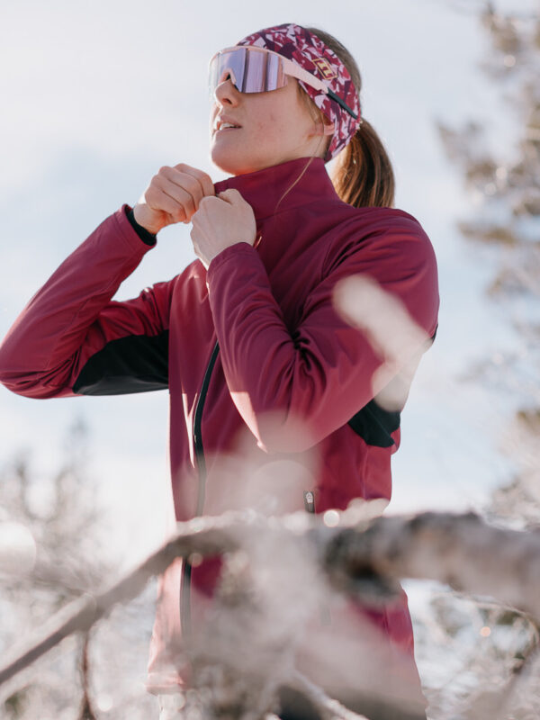 PRO SOFT SHELL JACKET WO CERISE