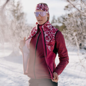 PRO SOFT SHELL JACKET WO CERISE