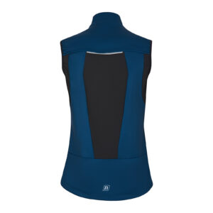 PRO SOFT SHELL VEST UNISEX BLUE/RED