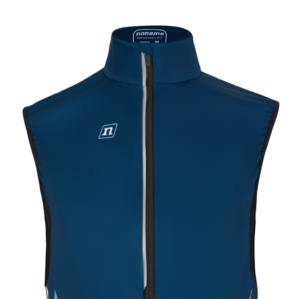 PRO SOFT SHELL VEST UNISEX BLUE/RED