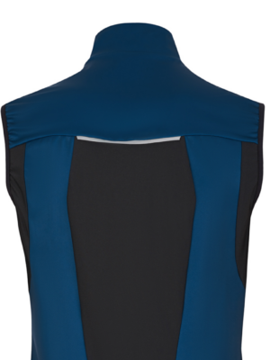 PRO SOFT SHELL VEST UNISEX BLUE/RED