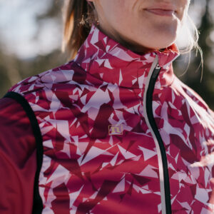PRO SOFT SHELL VEST WOMENS CERISE