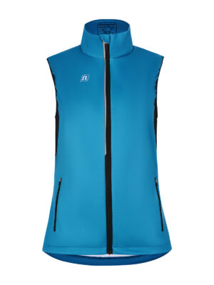 PRO SOFT SHELL VEST WOMENS OCEAN BLUE