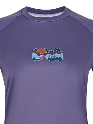 EVERMORE T-SHIRT WO PURPLE