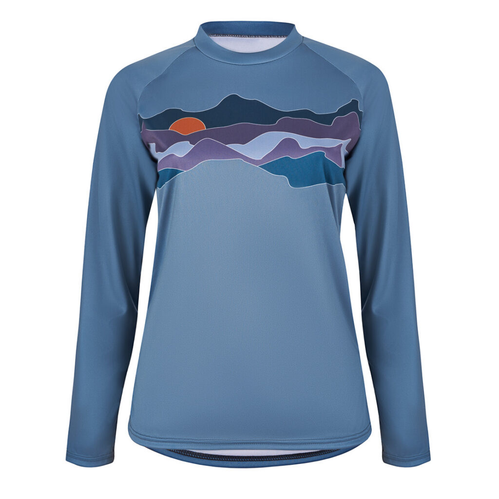 EVERMORE T-SHIRT LONG SLEEVE WO PURPLE