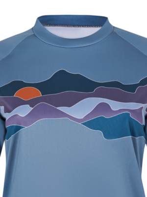 EVERMORE T-SHIRT LONG SLEEVE WO PURPLE