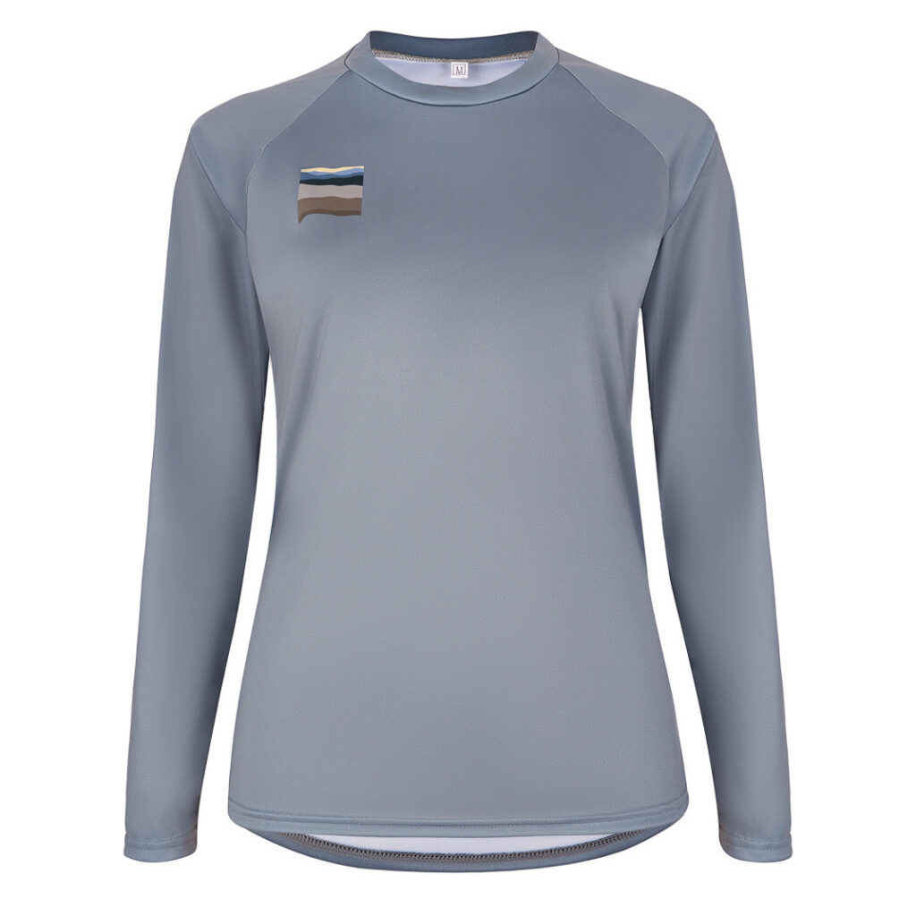 EVERMORE T-SHIRT LONG SLEEVE WO BLUE