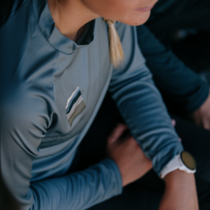 EVERMORE T-SHIRT LONG SLEEVE WO BLUE