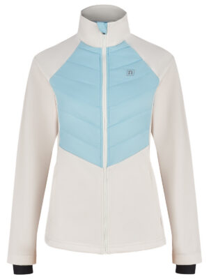 HYBRID JACKET WO WHITE/LIGHT BLUE