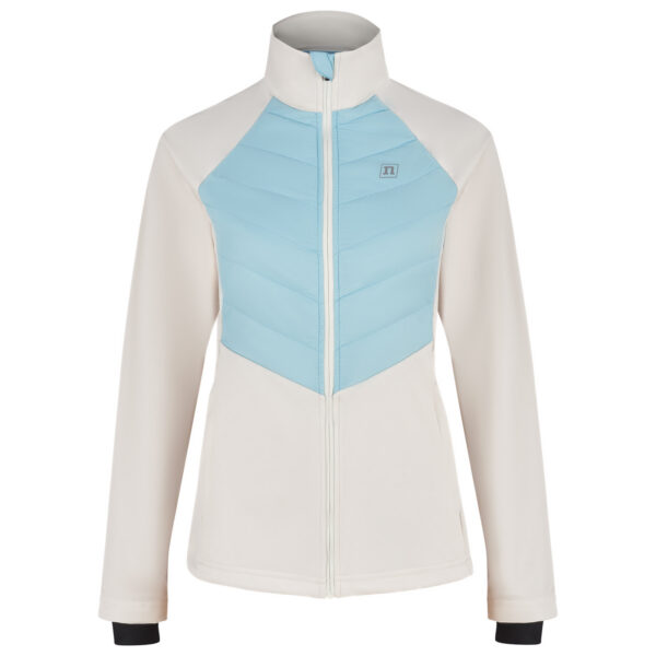 HYBRID JACKET WO WHITE/LIGHT BLUE