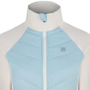 HYBRID JACKET WO WHITE/LIGHT BLUE