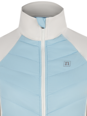 HYBRID JACKET WO WHITE/LIGHT BLUE