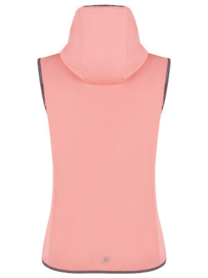 HYBRID VEST WO SALMON ROSE/GREY
