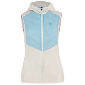 HYBRID VEST WO WHITE/LIGHT BLUE