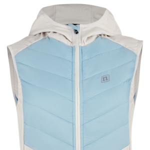 HYBRID VEST WO WHITE/LIGHT BLUE